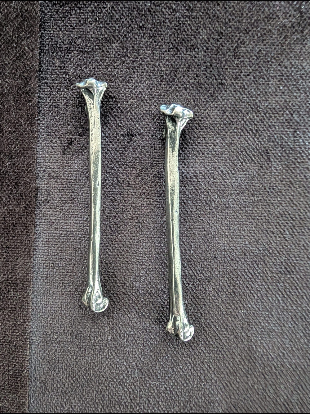 Martha Rotten Large Bone Posts Earrings